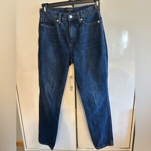 Banana Republic high waisted straight leg Jeans